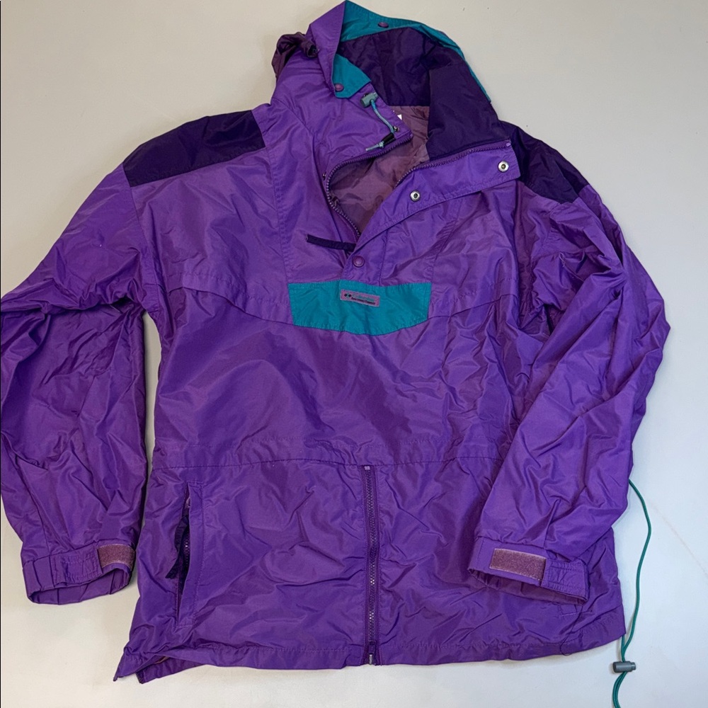 Columbia purple Radial Sleeve Jacket